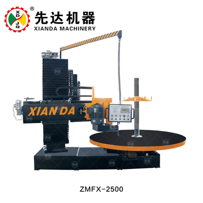 Zmfx-2500 柱の下部と上部のための石切断機