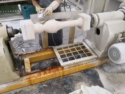 Baluster及びコラムの柱の石の平板の磨く機械1500mm 2500mm 3500mm